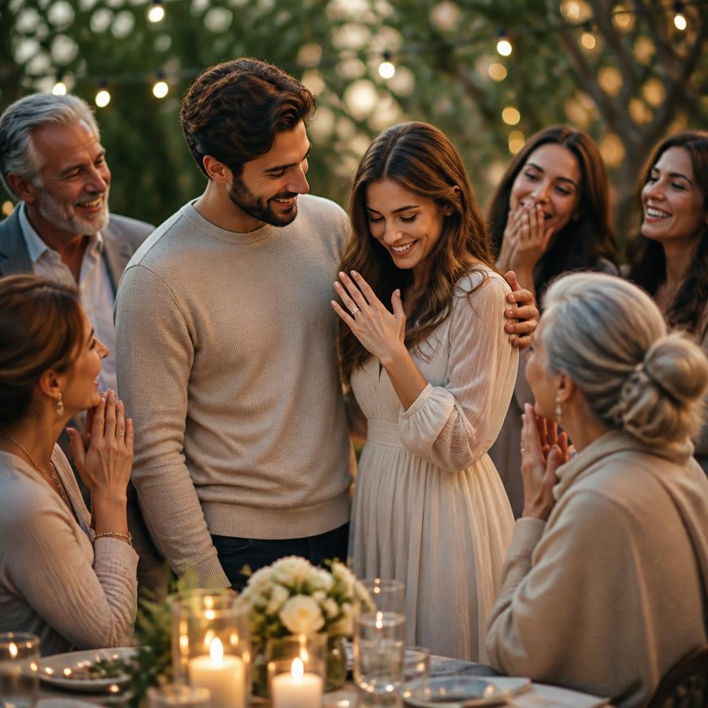 Illustration for the English word “engagement”