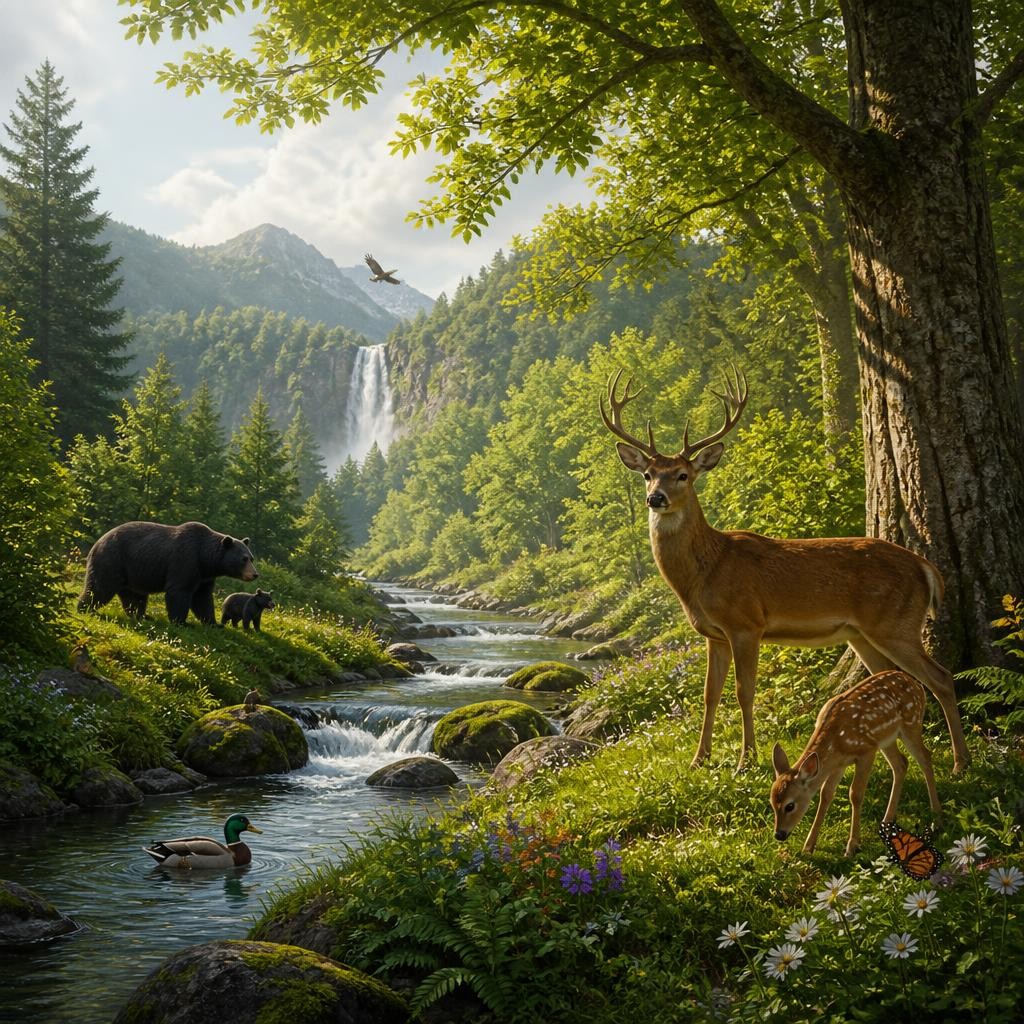 Illustration for the English word “environment”