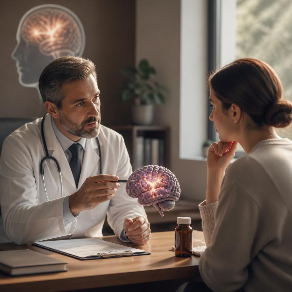 Illustration for the English word “epilepsy”