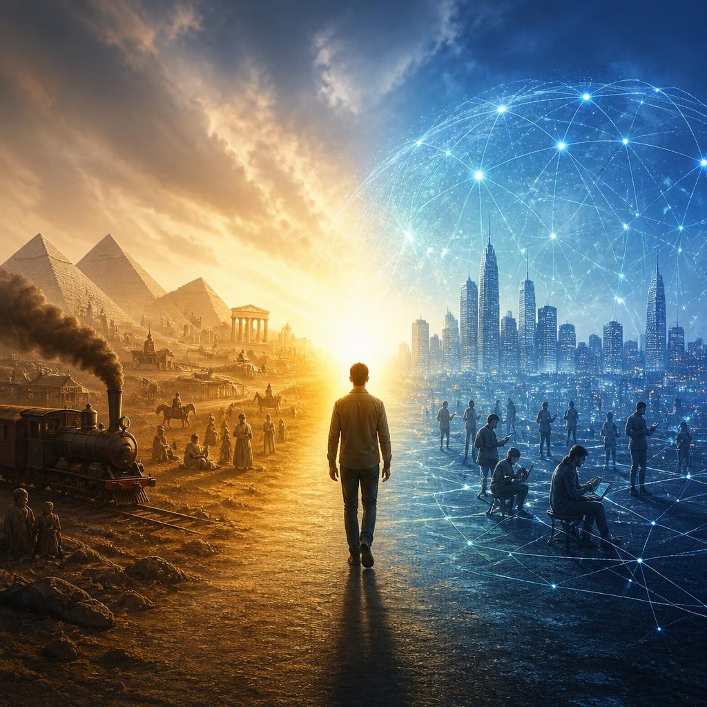 Illustration for the English word “epoch”
