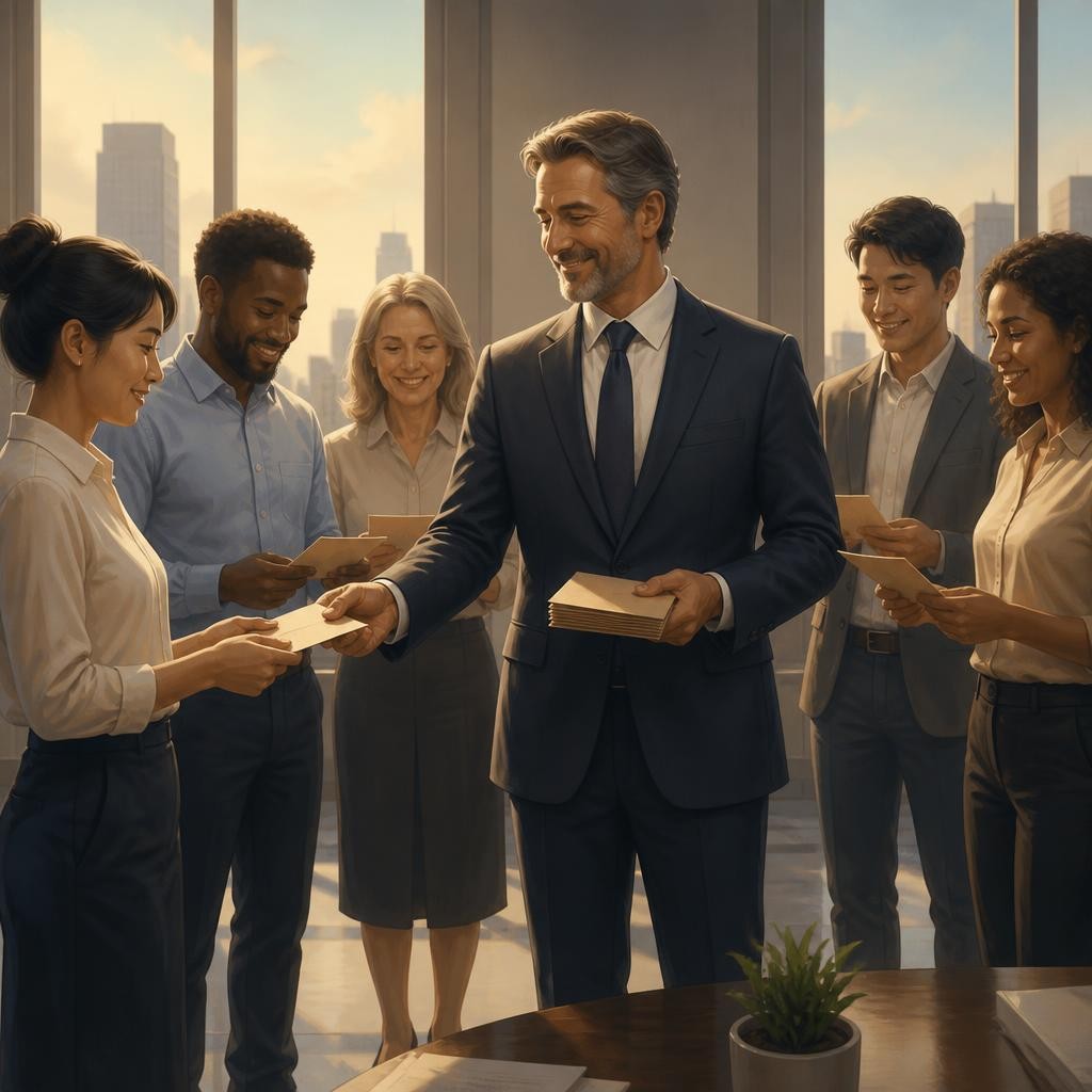 Illustration for the English word “equitable”