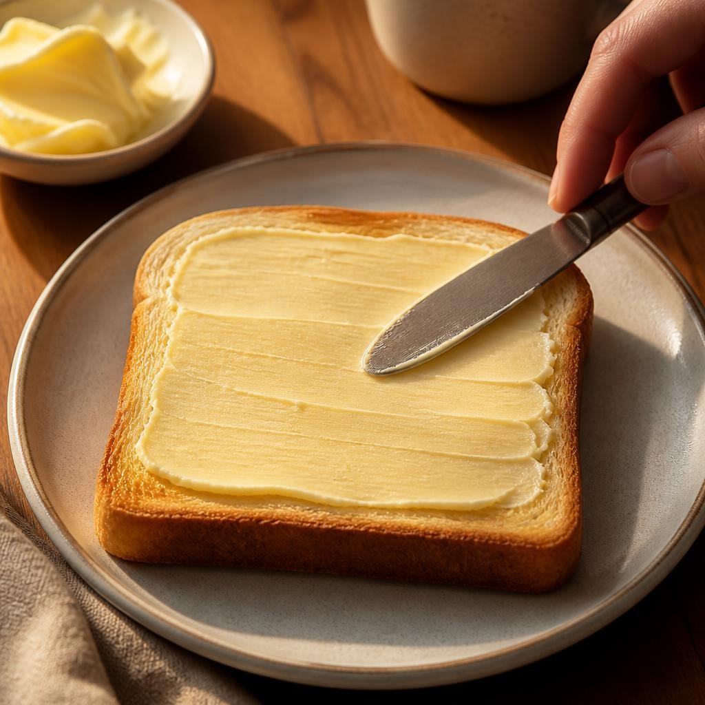 Illustration for the English word “evenly”