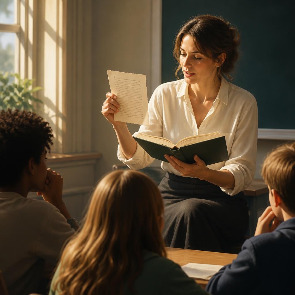 Illustration for the English word “excerpt”
