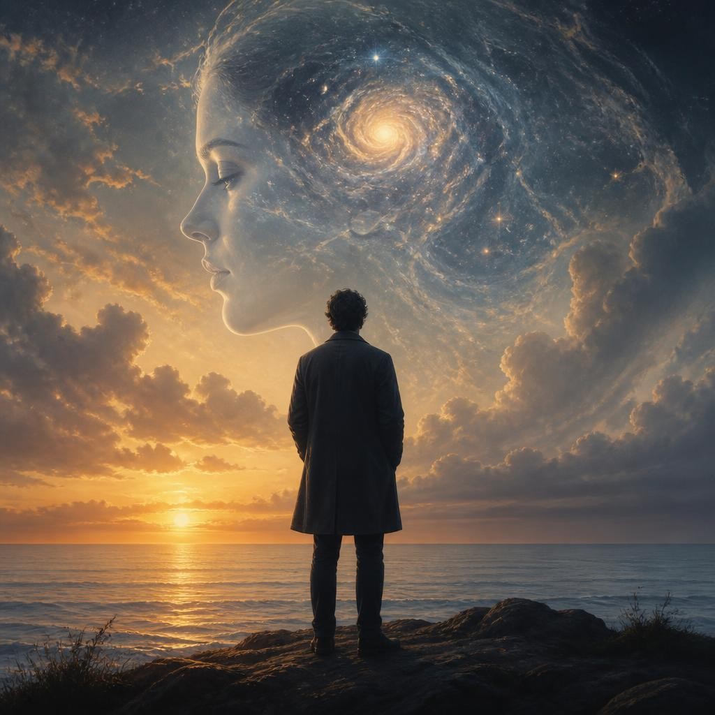 Illustration for the English word “existential”