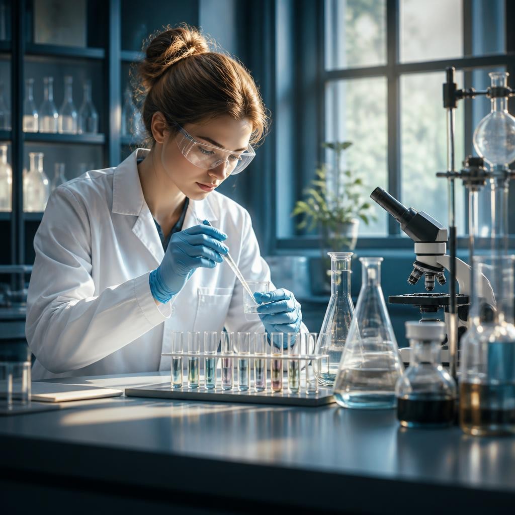 Illustration for the English word “experimentation”