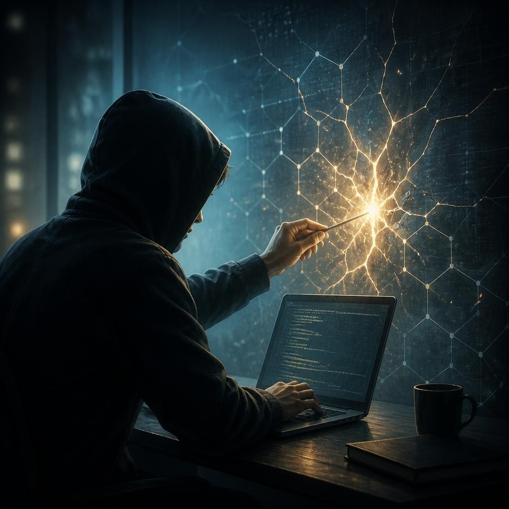 Illustration for the English word “exploit”