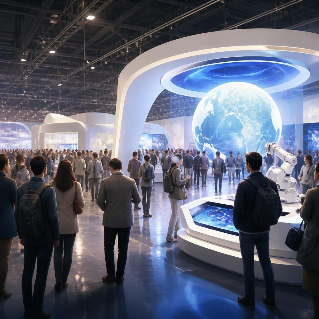 Illustration for the English word “expo”