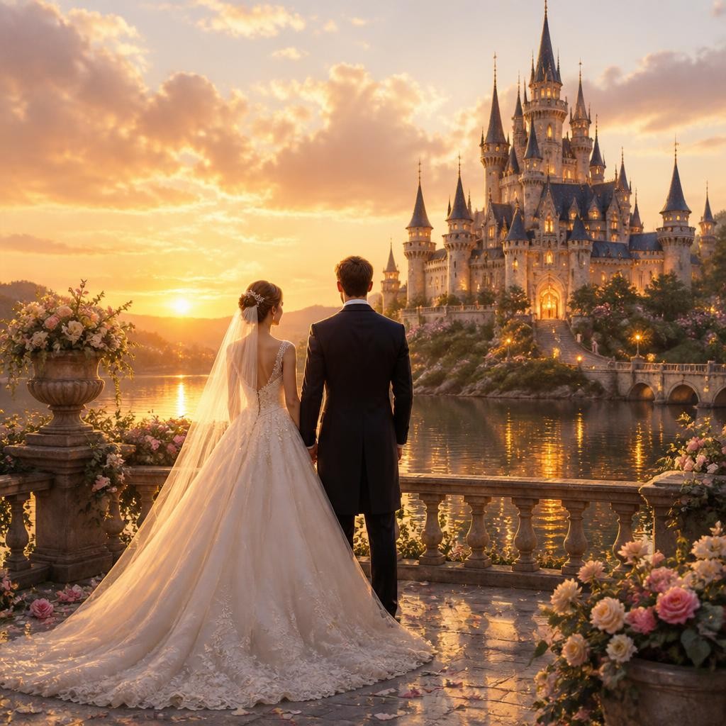 Illustration for the English word “fairytale”