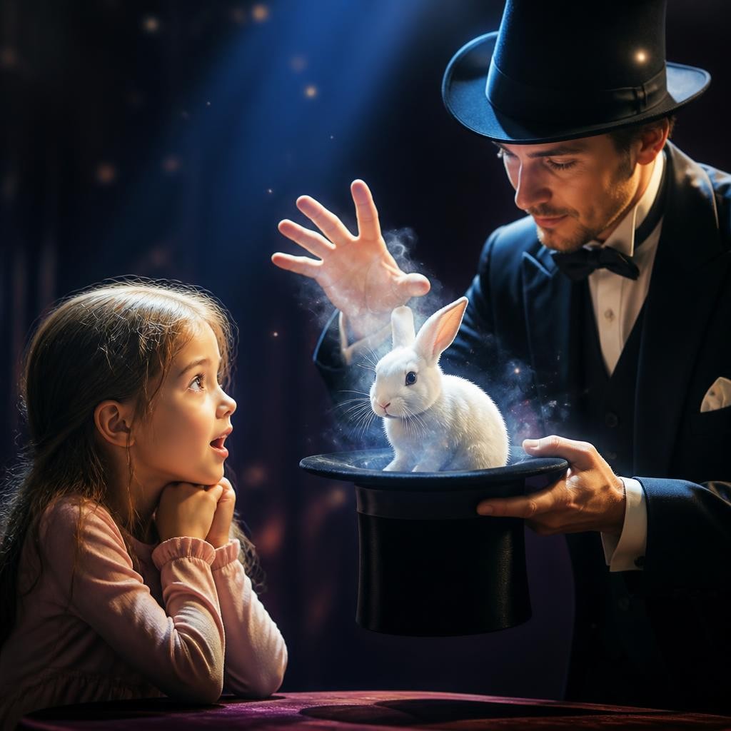 Illustration for the English word “fascination”