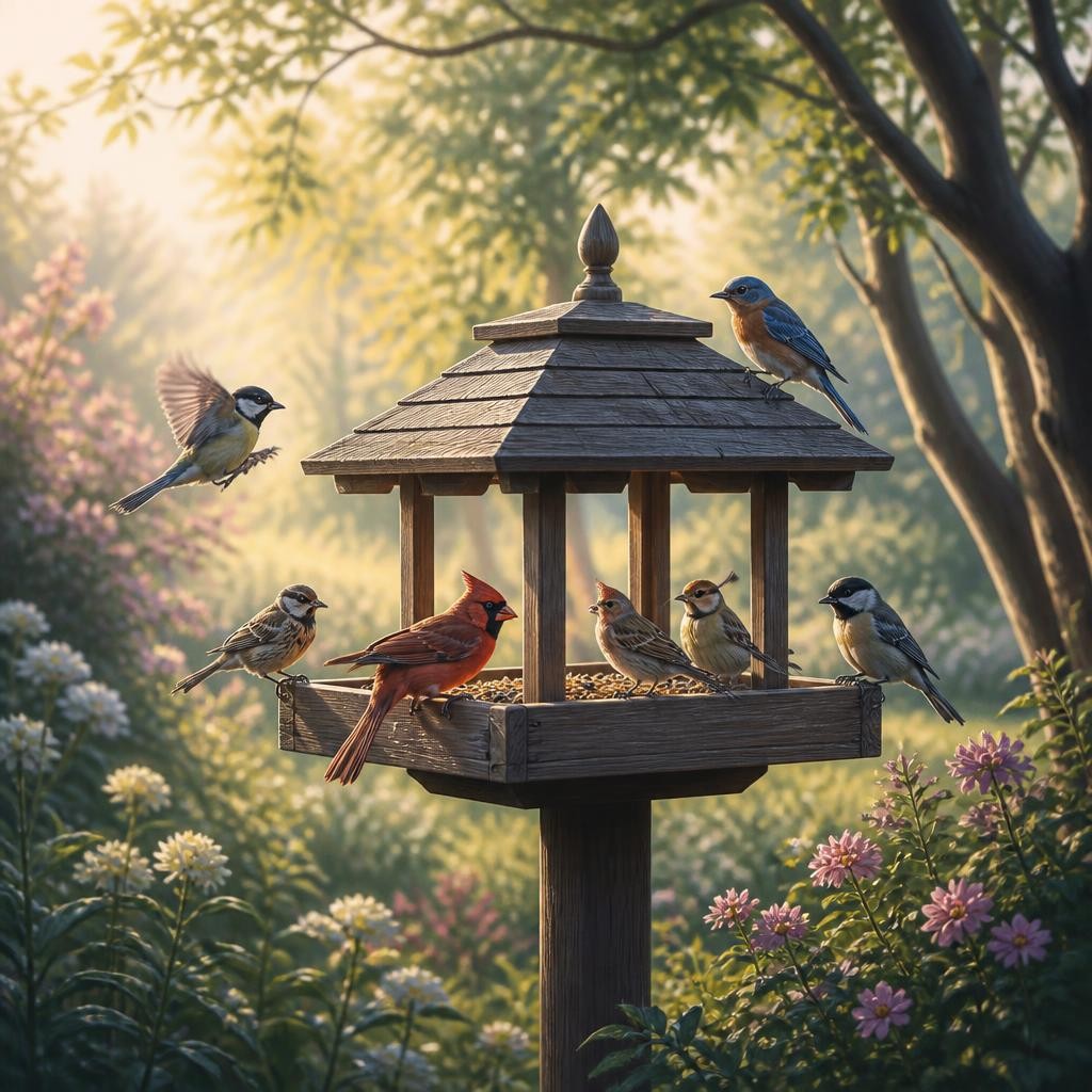Illustration for the English word “feeder”