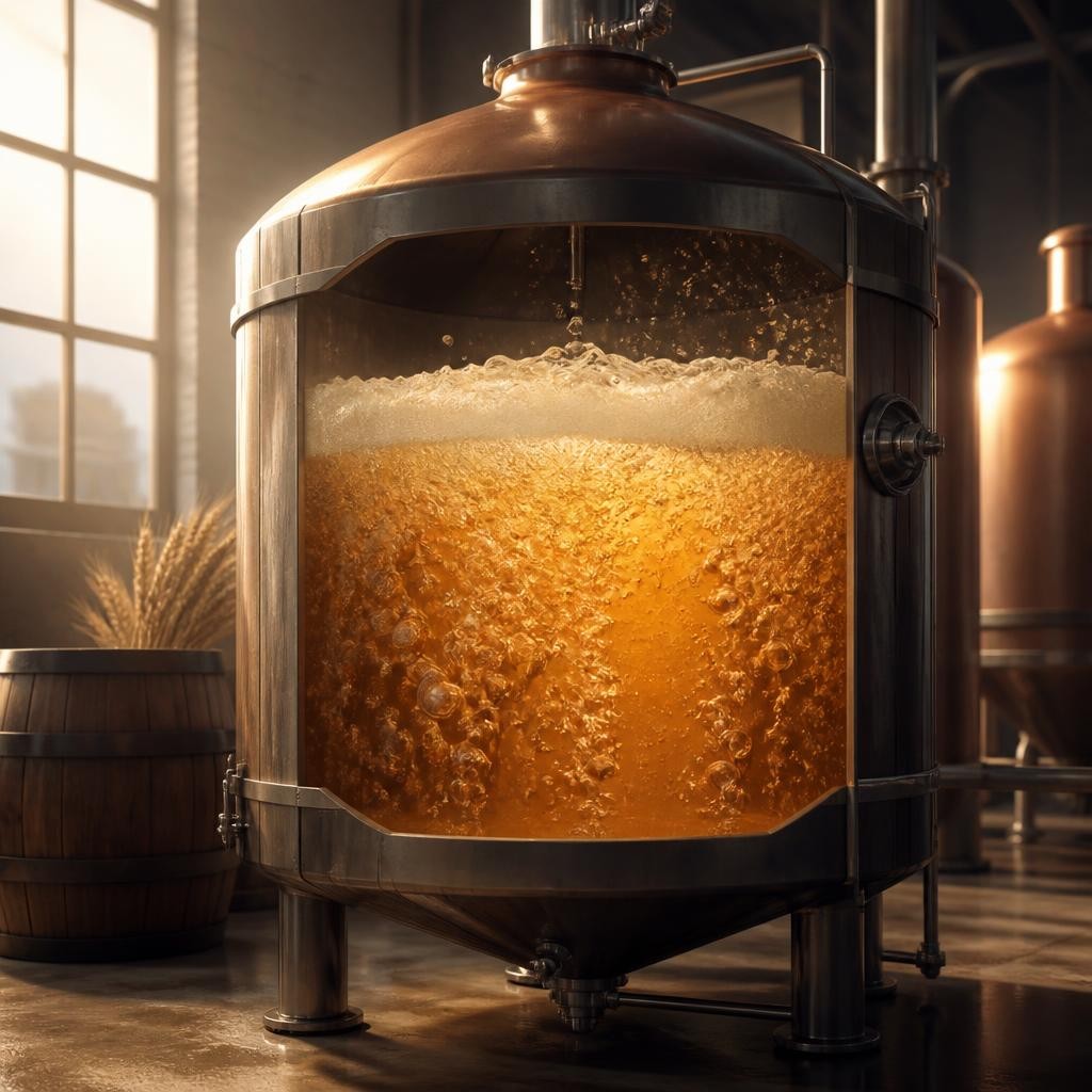 Illustration for the English word “fermentation”