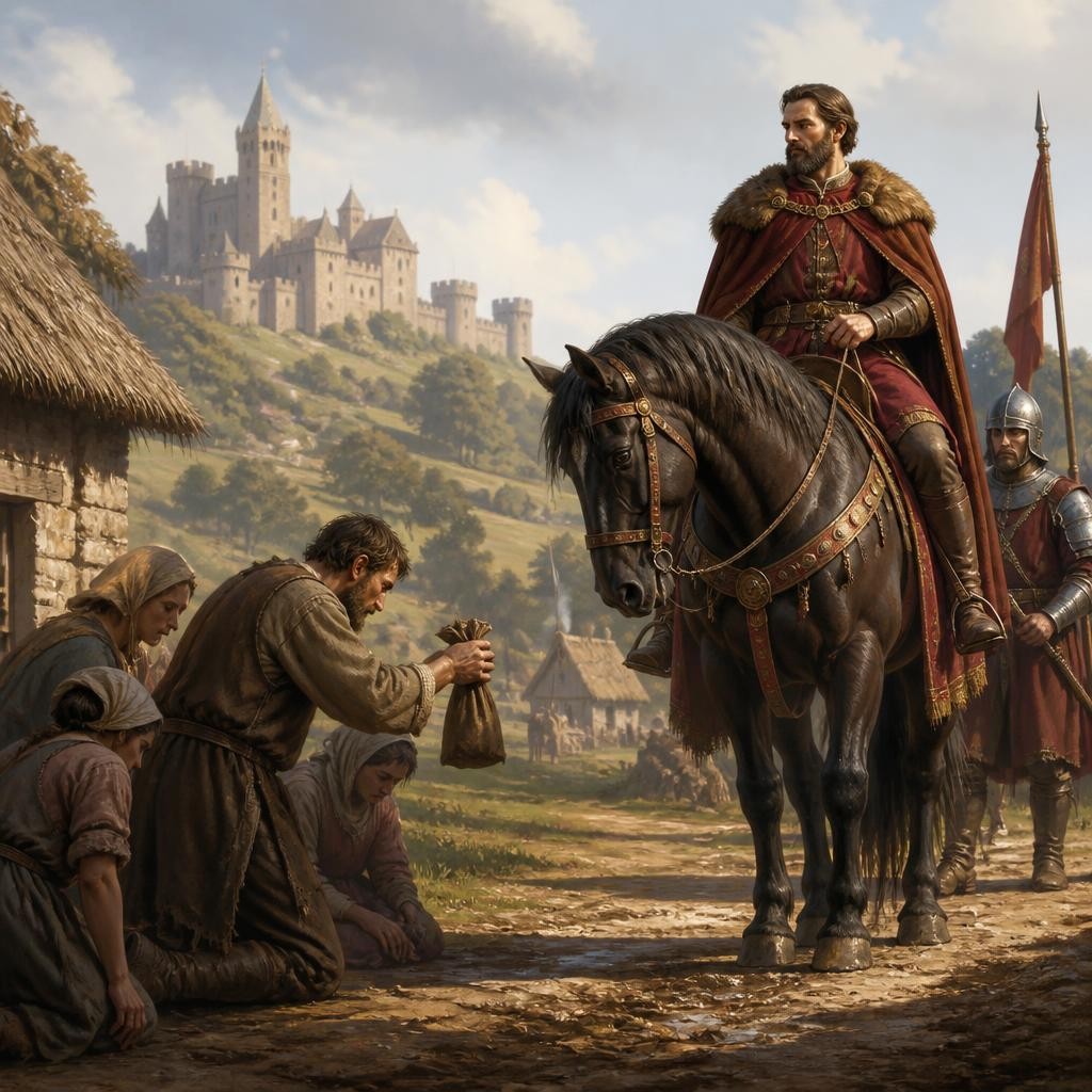 Illustration for the English word “feudal”