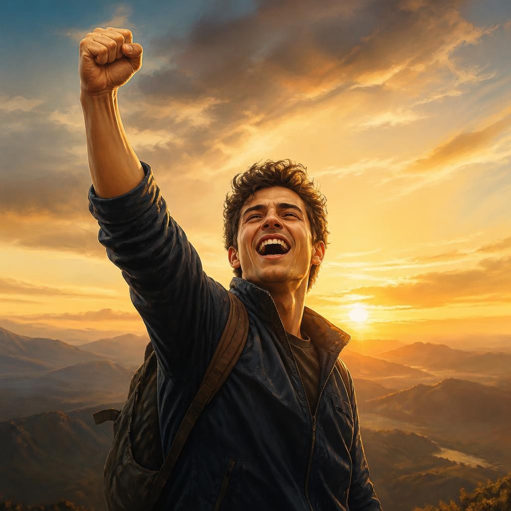 Illustration for the English word “fist”