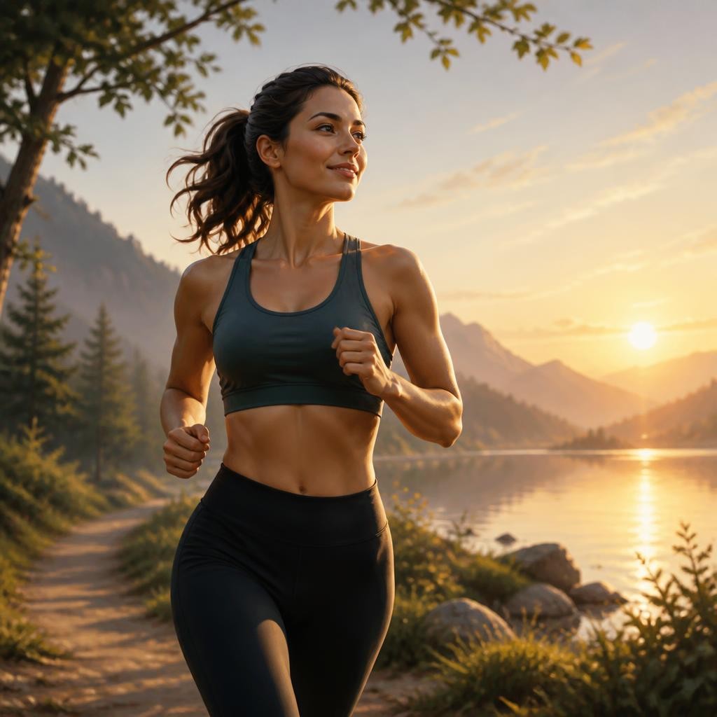 Illustration for the English word “fitness”