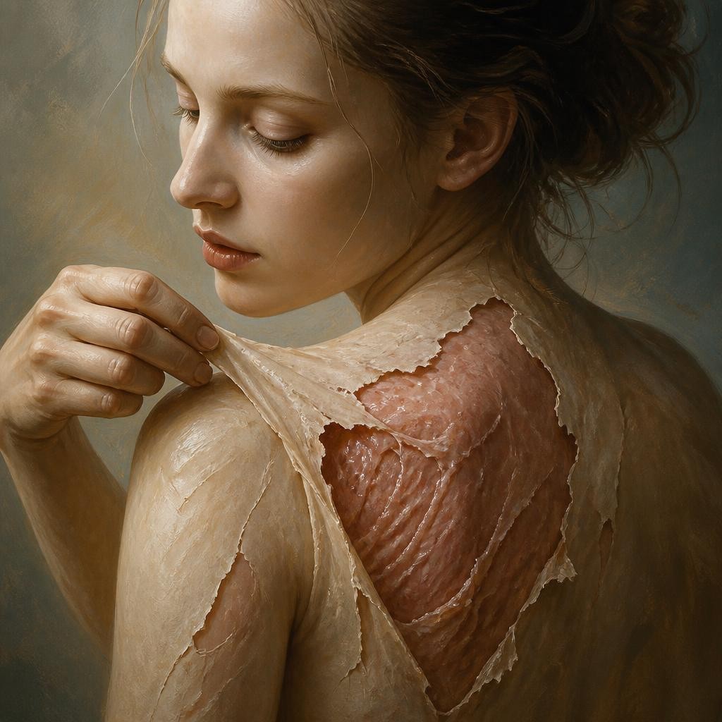 Illustration for the English word “flesh”