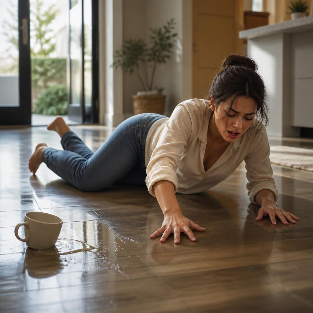 Illustration for the English word “floor”