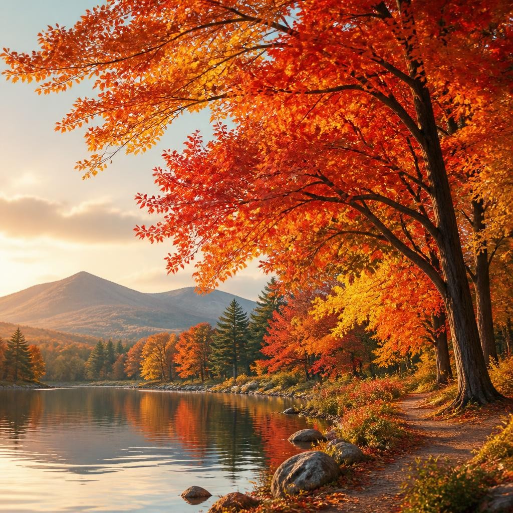 Illustration for the English word “foliage”