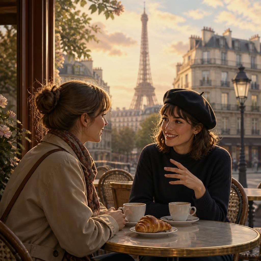 Illustration for the English word “french”