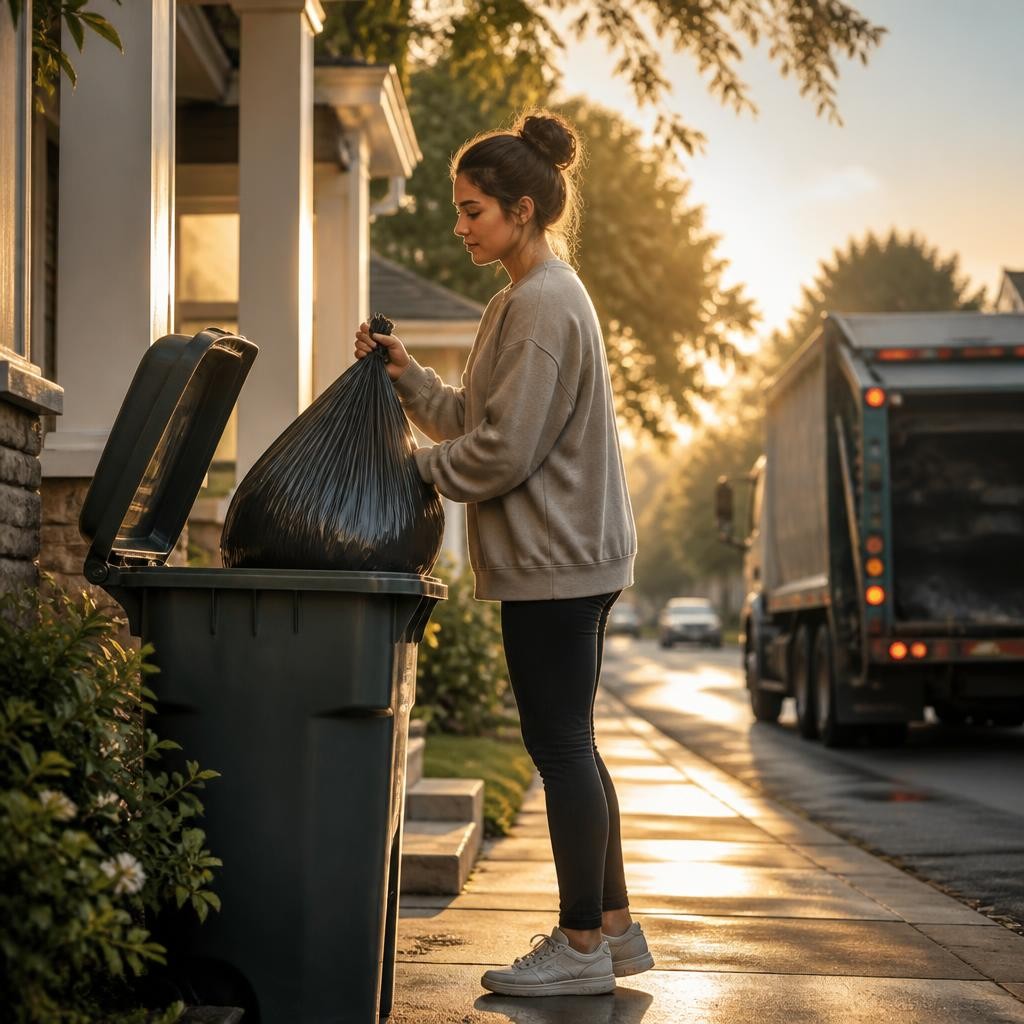Illustration for the English word “garbage”