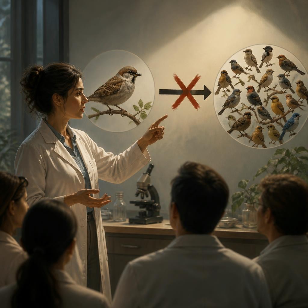 Illustration for the English word “generalization”