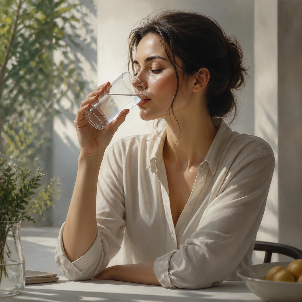 Illustration for the English word “glass”