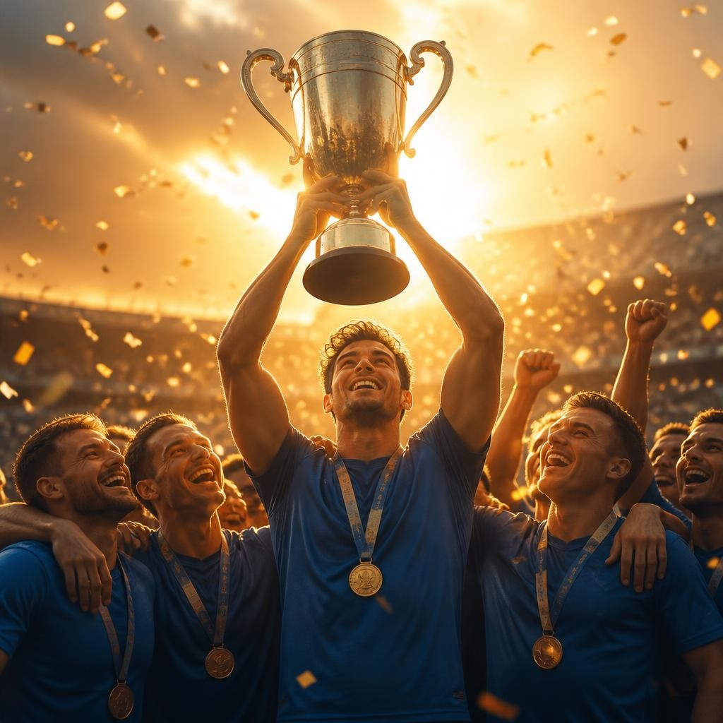 Illustration for the English word “glory”