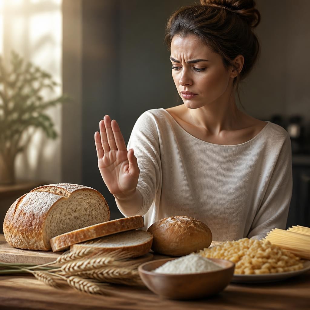 Illustration for the English word “gluten”