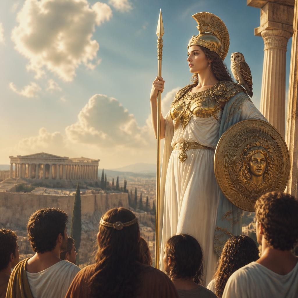 Illustration for the English word “goddess”