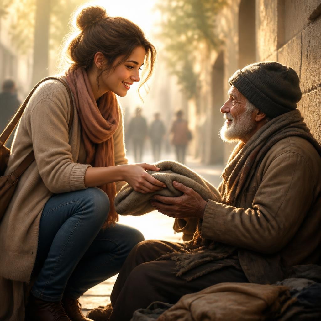 Illustration for the English word “goodness”