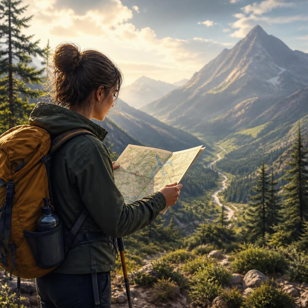 Illustration for the English word “guide”