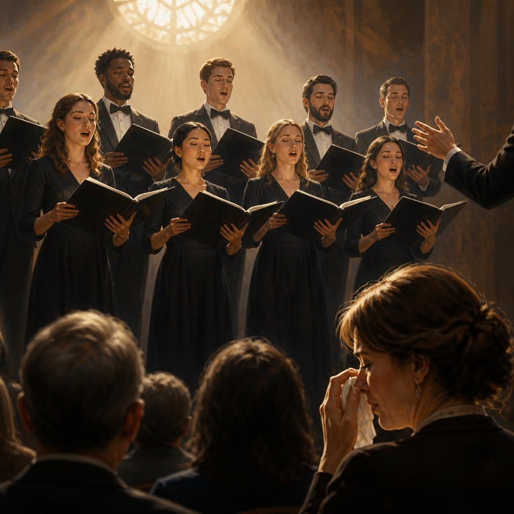 Illustration for the English word “harmony”