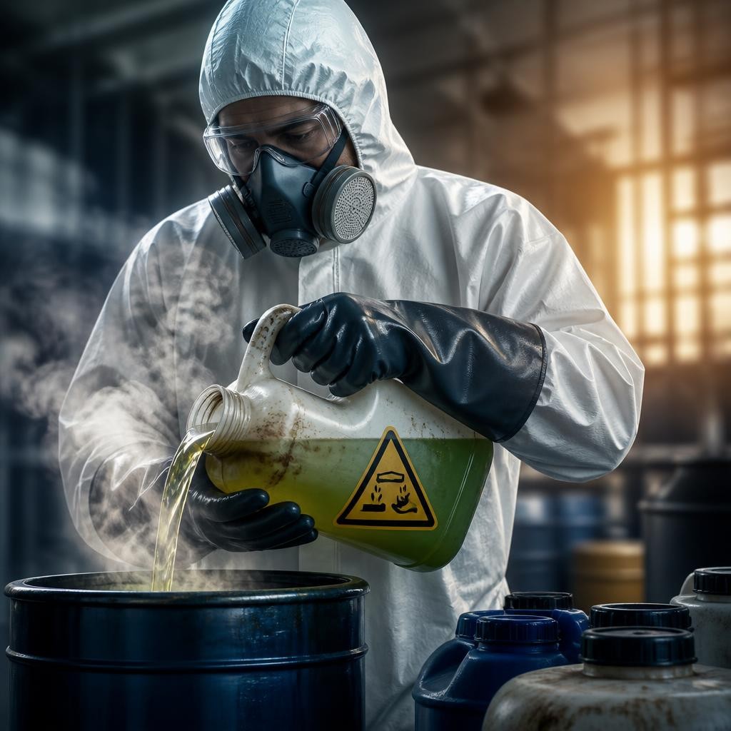 Illustration for the English word “hazardous”