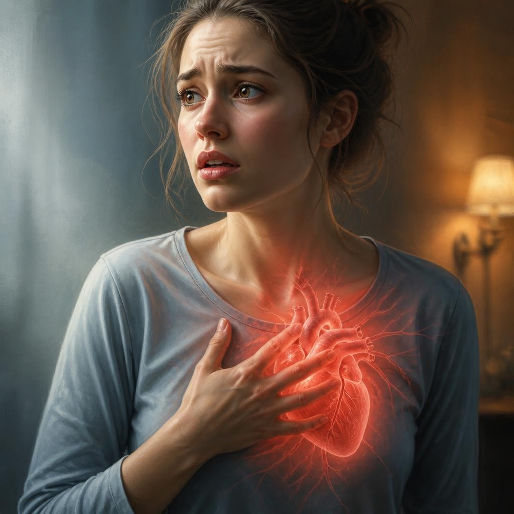 Illustration for the English word “heart”