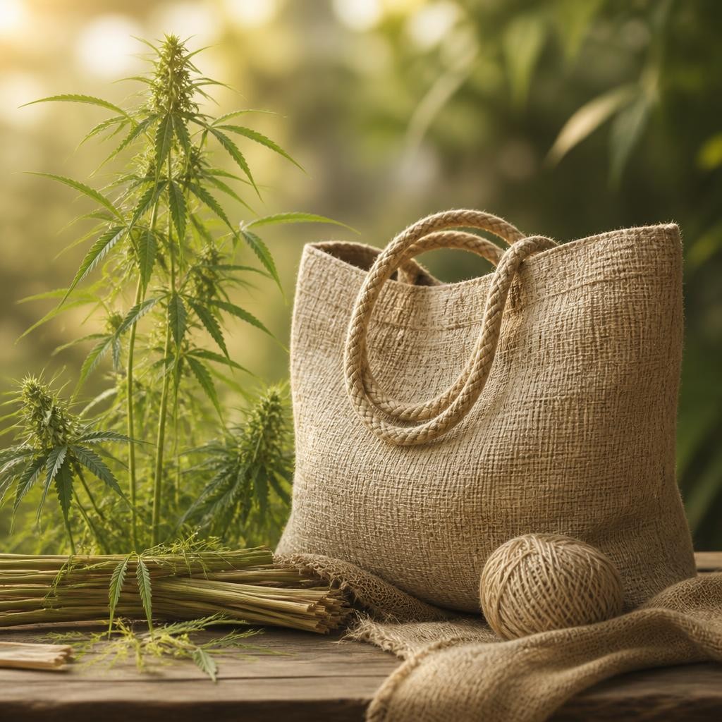 Illustration for the English word “hemp”