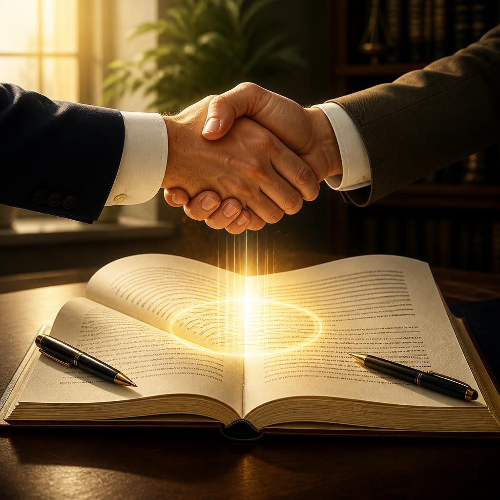 Illustration for the English word “herein”