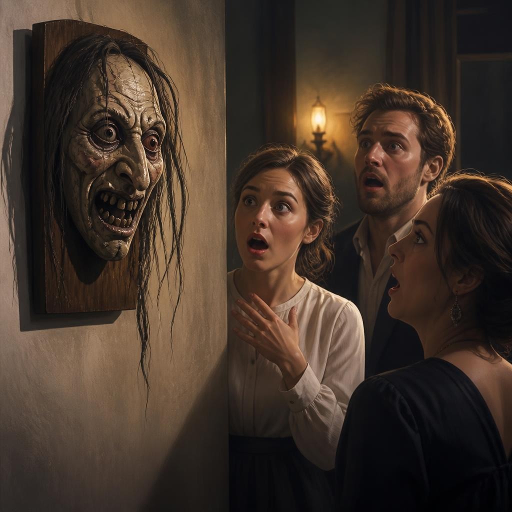 Illustration for the English word “hideous”