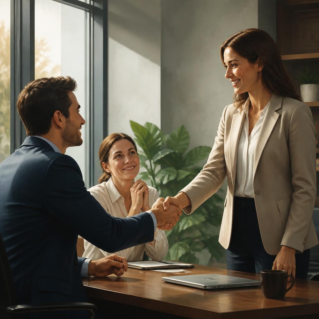 Illustration for the English word “hire”