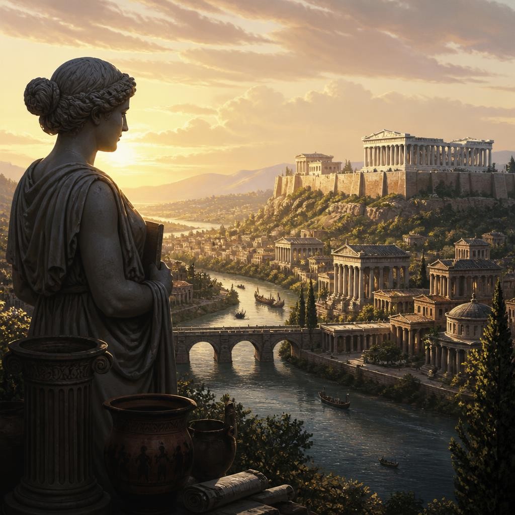 Illustration for the English word “historically”
