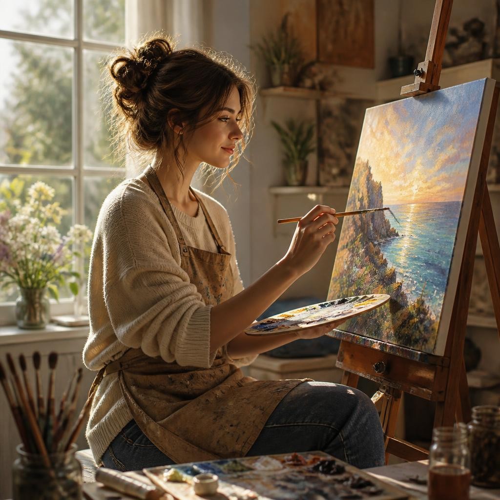 Illustration for the English word “hobby”
