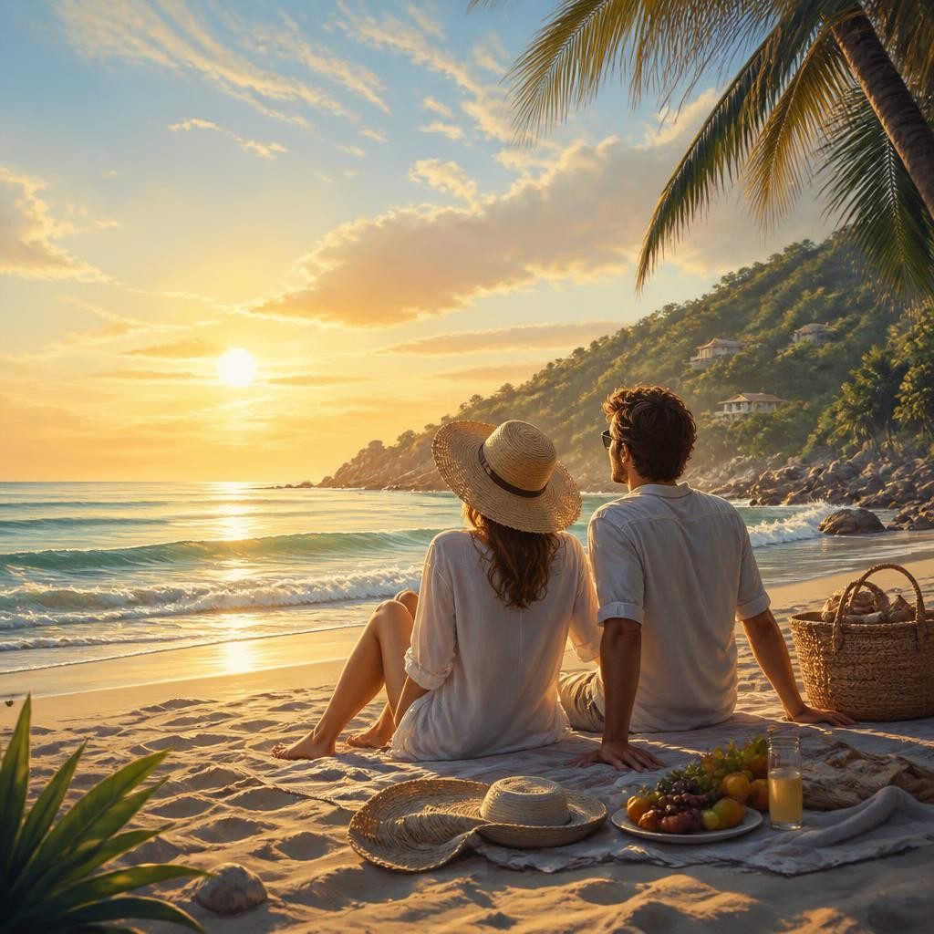 Illustration for the English word “holiday”