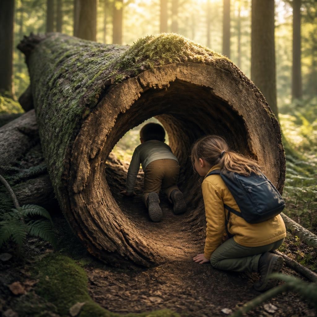 Illustration for the English word “hollow”