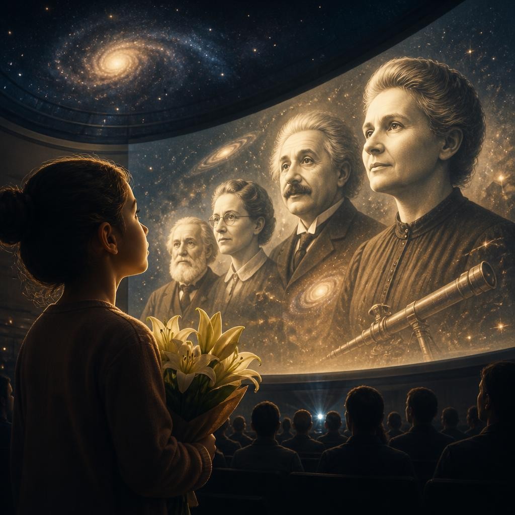 Illustration for the English word “homage”