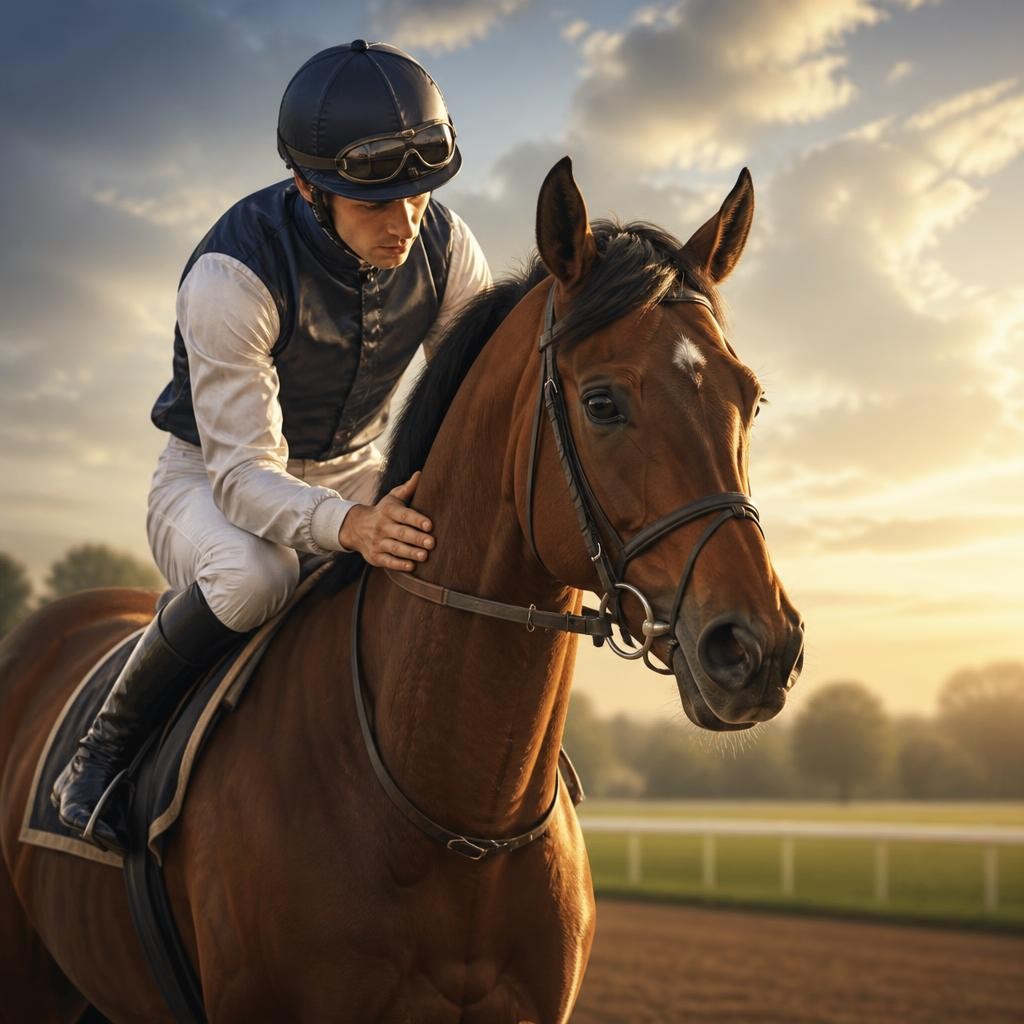 Illustration for the English word “horse”