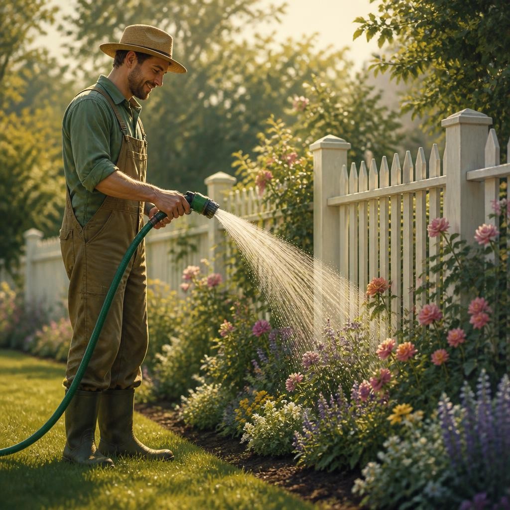 Illustration for the English word “hose”