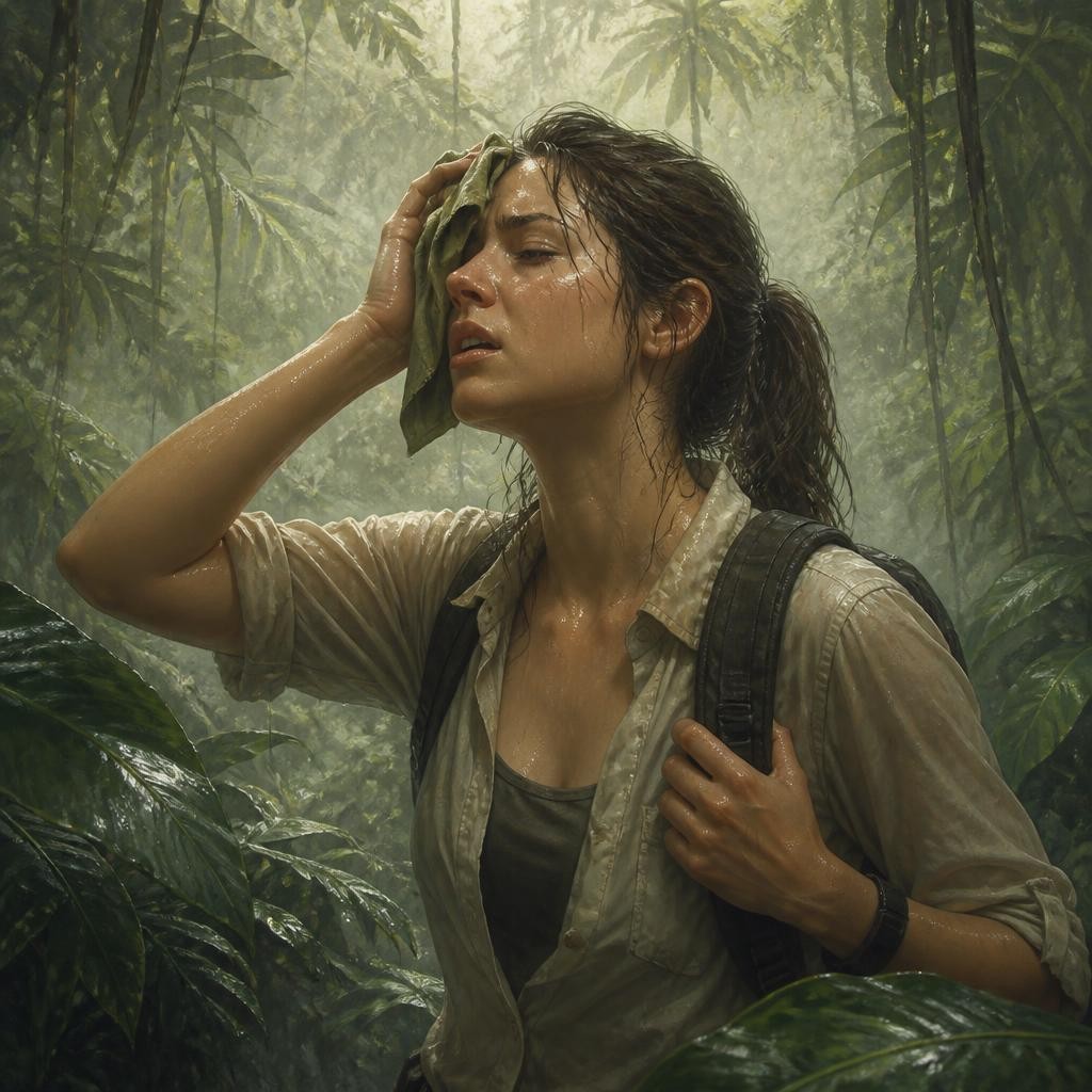 Illustration for the English word “humidity”