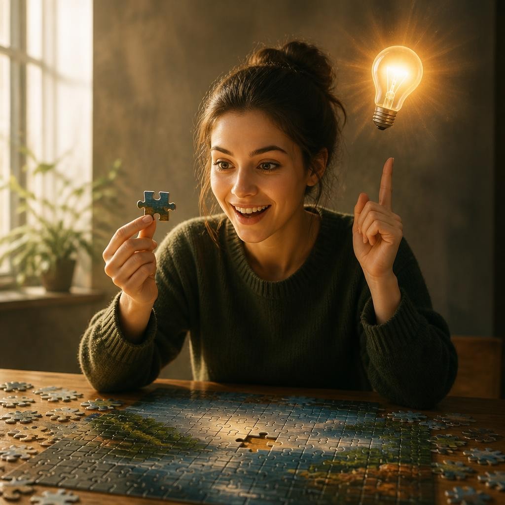 Illustration for the English word “idea”