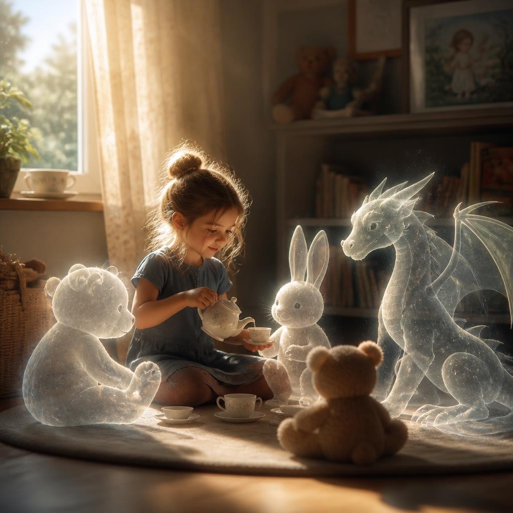 Illustration for the English word “imaginary”