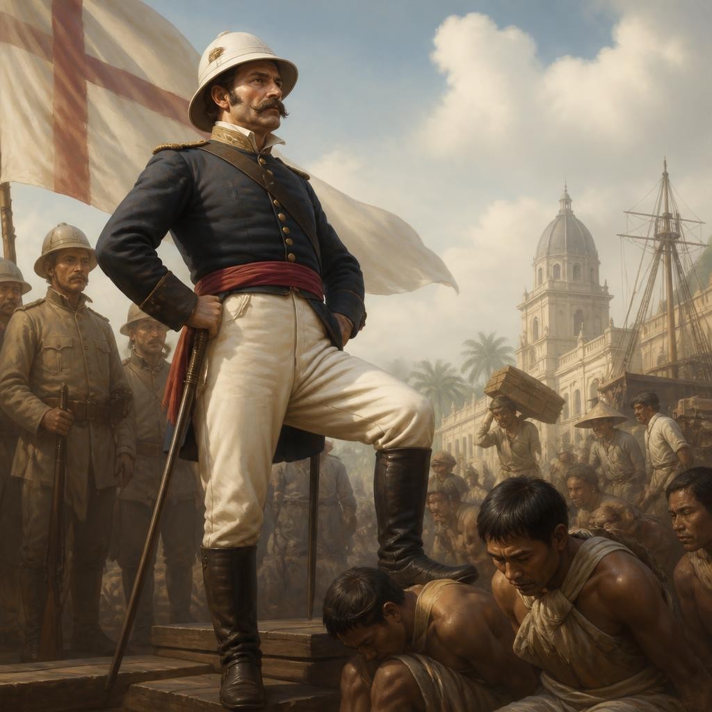 Illustration for the English word “imperialism”