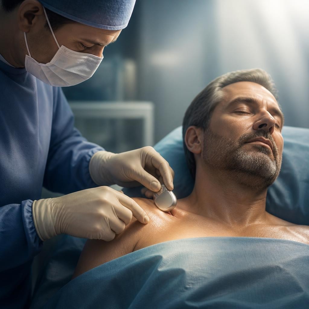 Illustration for the English word “implant”