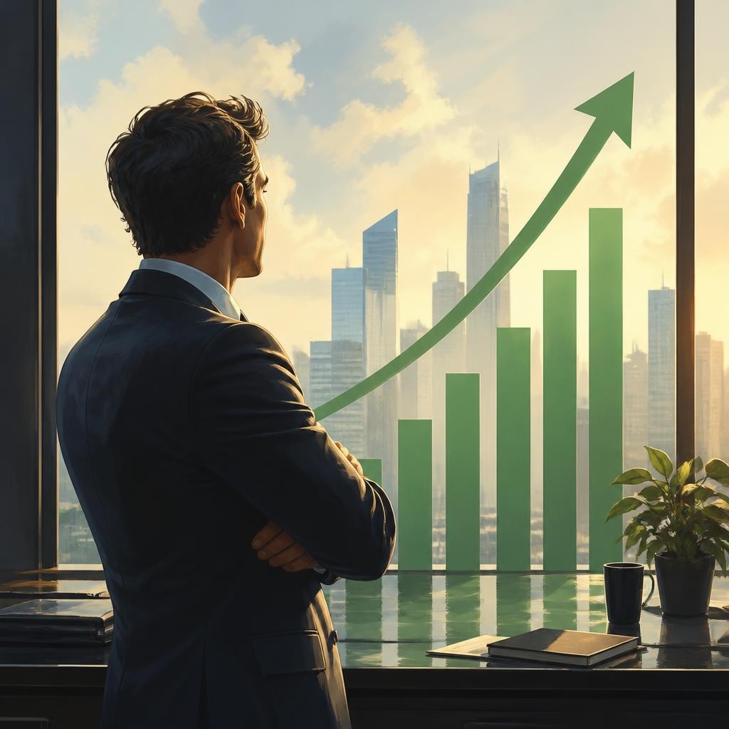 Illustration for the English word “increased”
